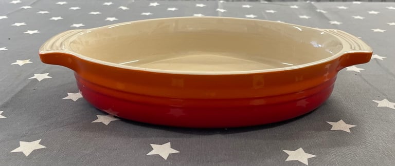 image for Le Creuset Orange Oval Oven Dish 