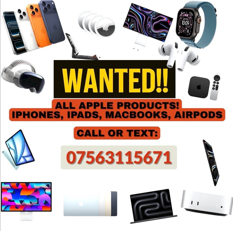 image for WANTED MACBOOK PRO M5 M4 16 14 INCH M4 MAX PRO AIR 13 15 M3 IMAC STUDIO MAC MINI