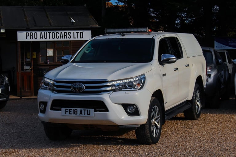 2018 Toyota Hilux 2.4 D-4D Invincible 4WD Euro 6 (s/s) 4dr (TSS, 3.5t) PICK UP Diesel Manual