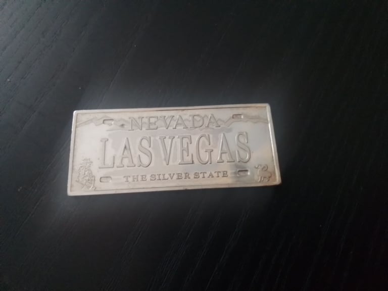 image for  Nevada las vegas silver state silver bar