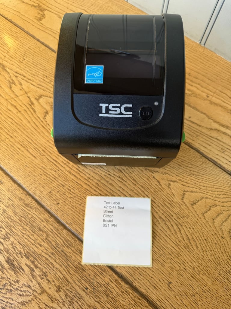 TSC -DA210 Desktop Direct Thermal Label printer DPD Official Approved - comes with 5 rolls labels