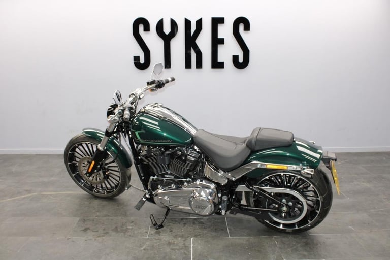 2024 Harley-Davidson FXBR Softail Breakout 117 in Alpine Green