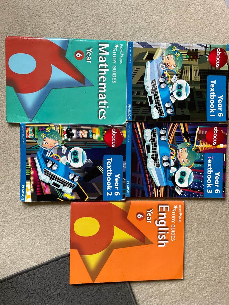 image for Maths English year 6 KS2 text book 