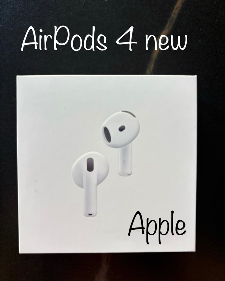 image for Brand-new sealed Apple AirPods 4th generation- with noise cancellation