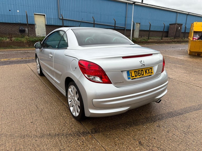  Peugeot 207 CC 1.6 VTi GT Tiptronic Euro 5 2dr Petrol Automatic