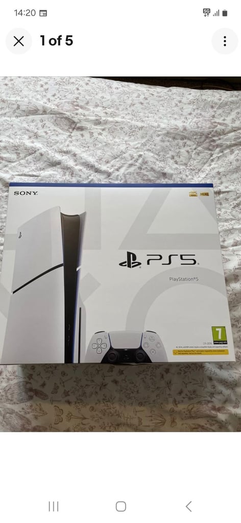 PlayStation 5 1tb slim disc console 