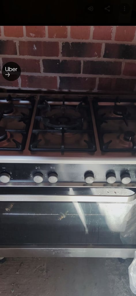 Kenwood 5 burner double oven gas cooker 