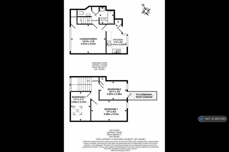 2 bedroom flat in Seaton Close, London, SE11 (2 bed) (#2607060)