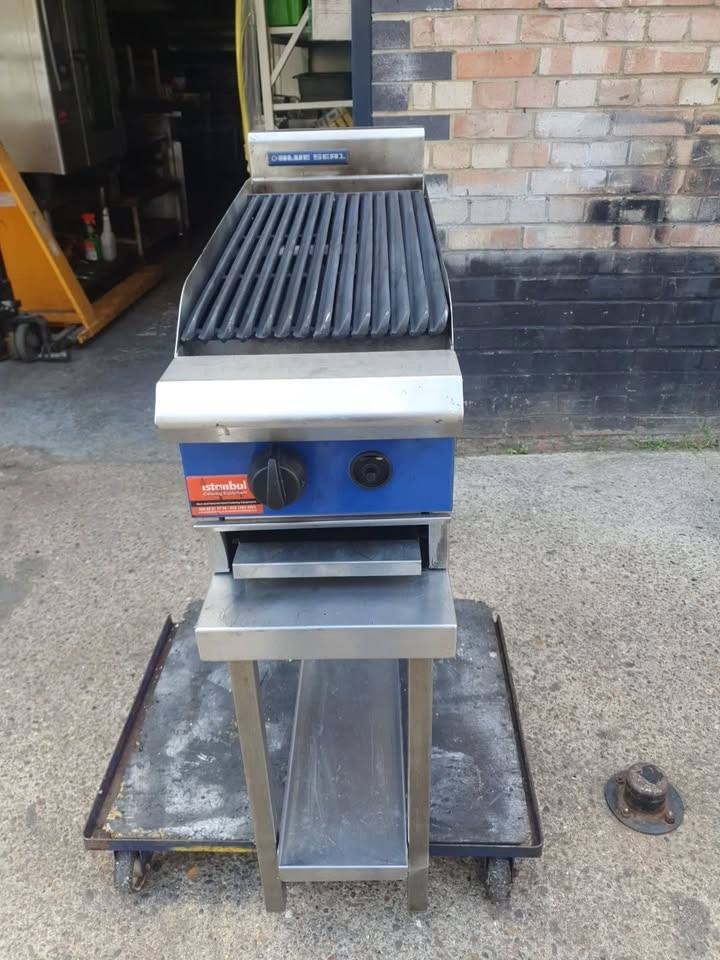 image for Blue Seal Chargrill With Table 30 Wide Single Burner Kebab Steak Peri Peri Grill
