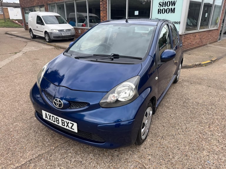 2008 Toyota AYGO 1.0 VVT-i Blue Euro 4 5dr HATCHBACK Petrol Manual