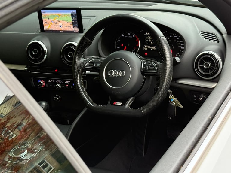 2015 Audi A3 Cabriolet 1.4 TFSI CoD S line Convertible 2dr Petrol S Tronic Euro 6 (s/s) (150 ps) ...