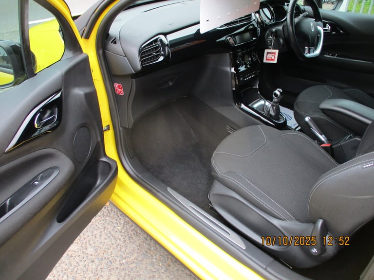 2012 Citroen DS3 1.6 VTi 16V DStyle Plus 3dr HATCHBACK Petrol Manual