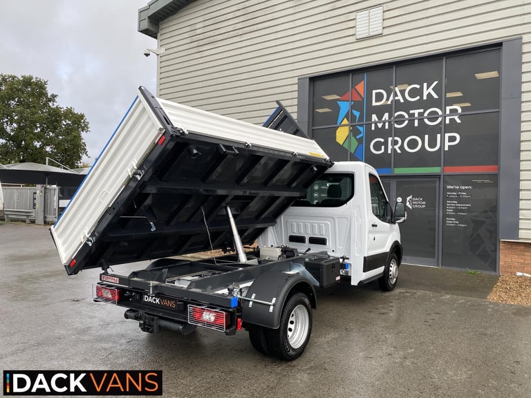 75 Reg Ford Transit L2 Steel Tipper, Air Con, Tow Bar, Dual Rear Wheel