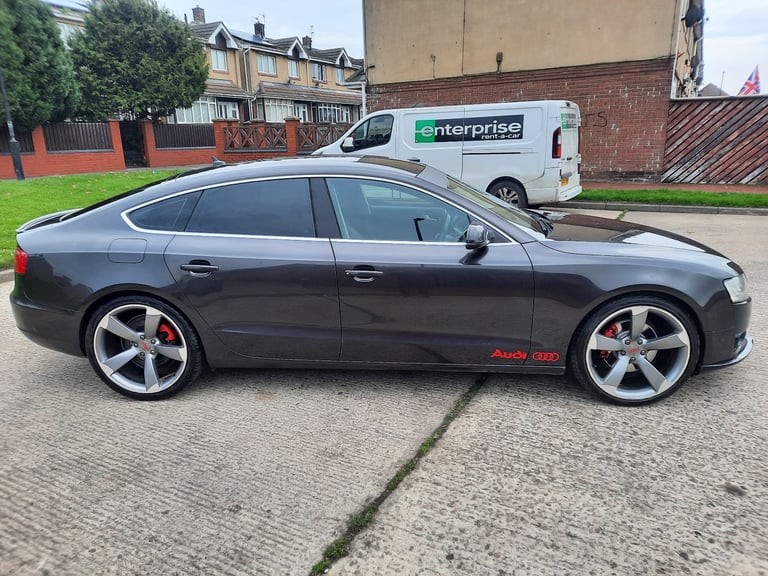 AUDI A5 HATCHBACK 59 PLATE .2.0 TDI 170 BHP START AND DRIVE WELL. 