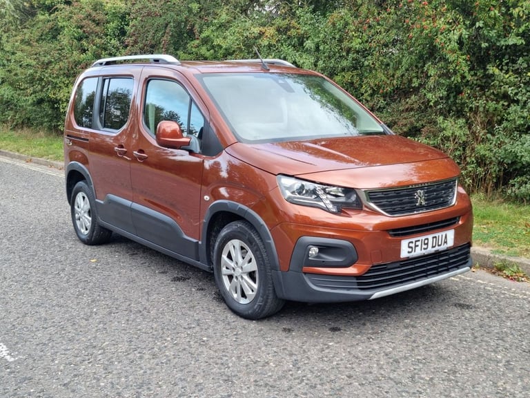 2019 Peugeot Rifter 3 Seat Wheelchair Accessible Disabled Access Vehicle WAV  MPV Diesel Manual