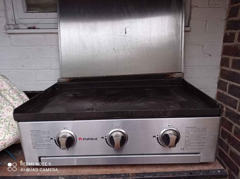 Commercial catering equipment Gas Griddles restaurant trailer kitchen items 