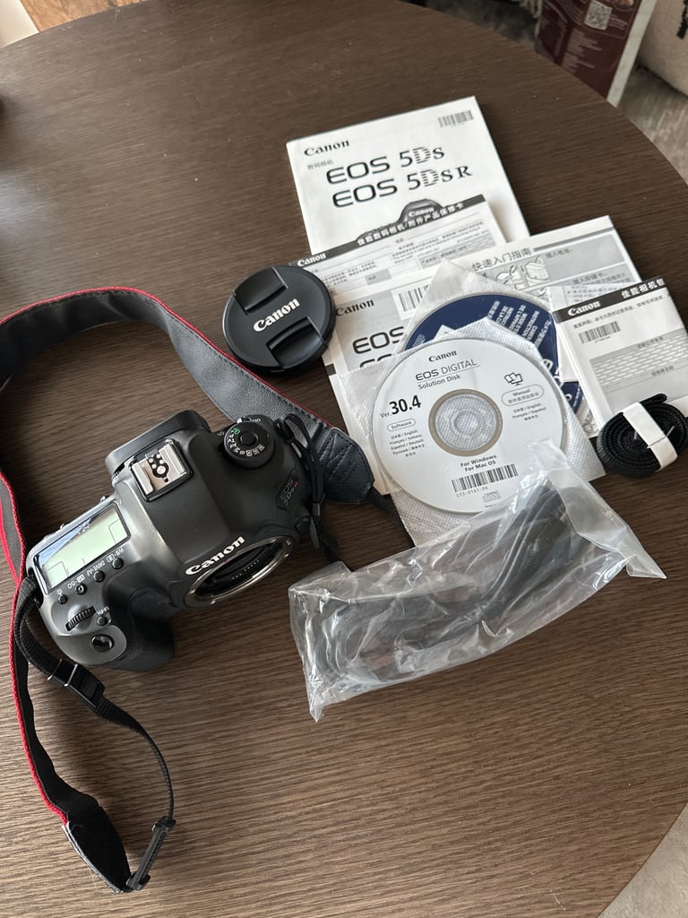 Canon cameras and lenses