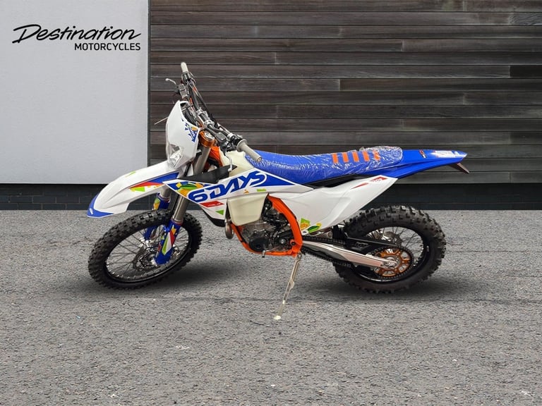 2025 KTM Offroad Enduro 450 EXC-F SIX DAYS Petrol orange 6 Speed