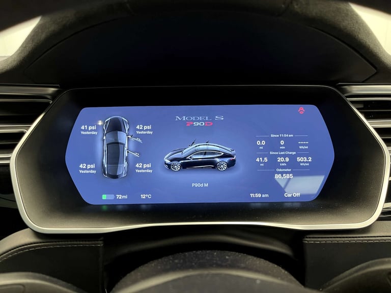 2016 Tesla Model S 307kW 90kWh Dual Motor 5dr Auto HATCHBACK ELECTRIC Automatic