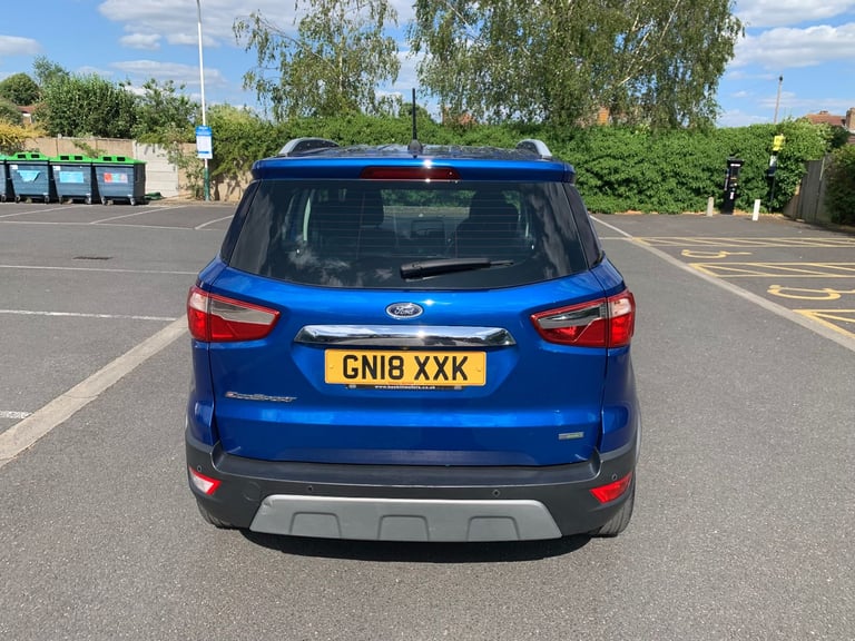 FORD ECOSPORT  1.0t  TITANIUM   6 SPEED  2018  NEW BELTS  NEW MOT  WARRANTY 