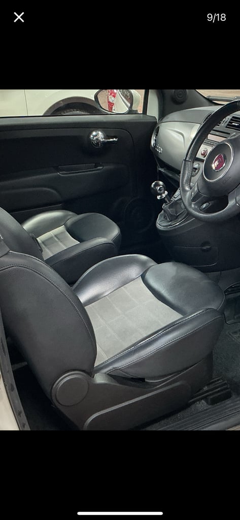 2012 Fiat 500 0.9 TwinAir Plus 3dr HATCHBACK Petrol Manual