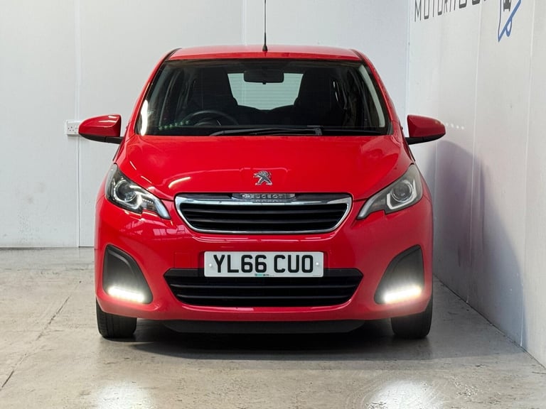 2017 Peugeot 108 1.0 Active 5dr HATCHBACK PETROL Manual