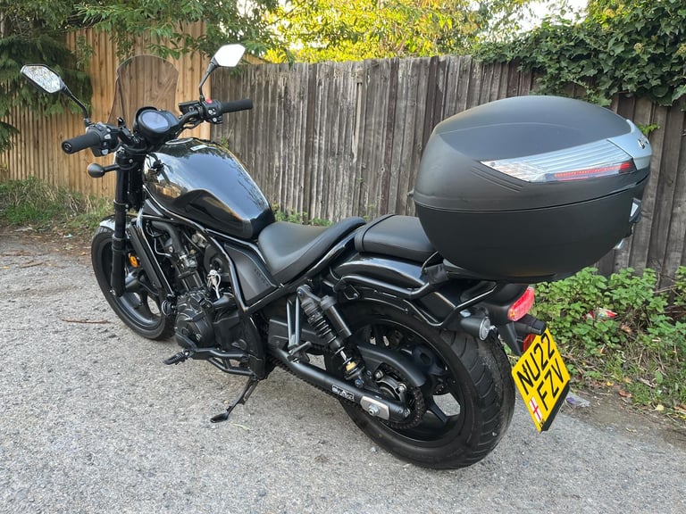 Honda CMX1100 REBEL DCT, 2022(22), ONLY 5,165 MILES, FSH, IMMACUALTE BIKE, £6895