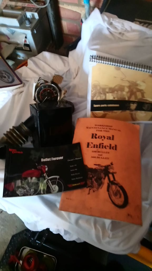 Royal Enfield  books and parts