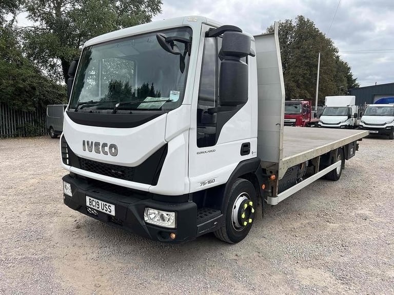 2019 Iveco Eurocargo Truck 7.5 Ton 21FT Flat Bed Lorry - Euro 6 Ulez