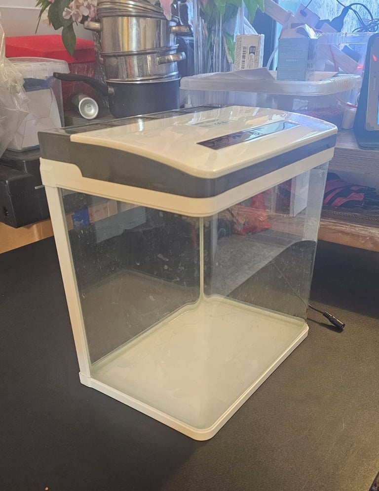 Aquarium HD Glass Fish Tank for Betta, Guppy