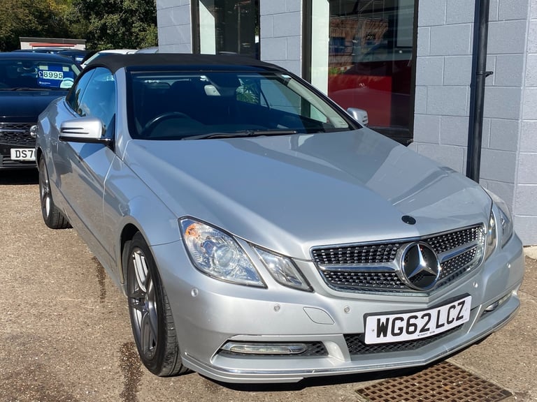 2012 Mercedes-Benz E-Class E220 CDI BlueEFFICIENCY SE 2dr Tip Auto CONVERTIBLE Diesel Automatic