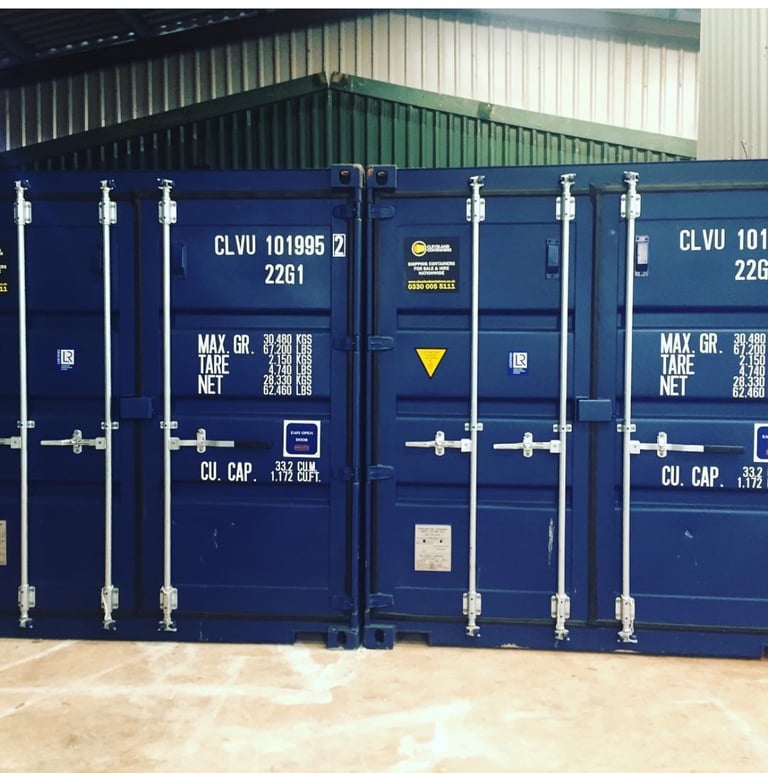 Self-storage shipping containers 