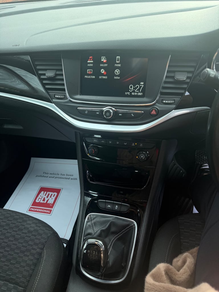 Vauxhall, ASTRA, Hatchback, 2016, Manual, 1399 (cc), 5 doors