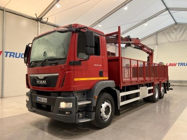 MAN TGM 26.340 6x2 Rear Lift Dropside Brick Grab Manual