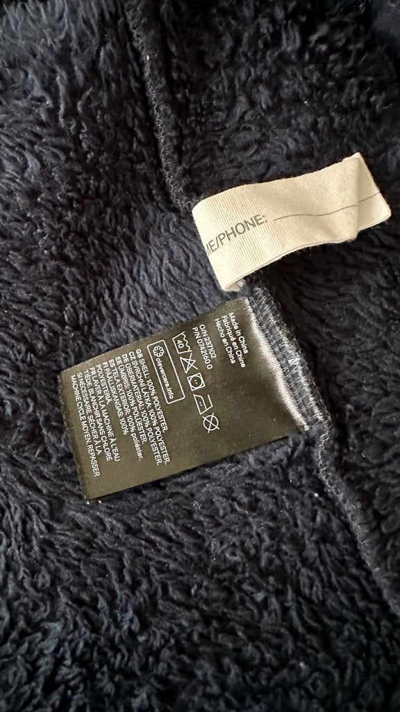 H&M Fluffy Zip-through hoodie