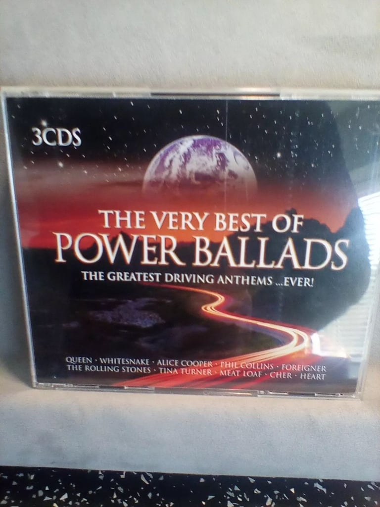 image for 3CD BOX SET THE VERY BEST OF POWER BALLADS ALL CDs ARE IN VERY GOOD CONDITION ALL CDs UNMARKED