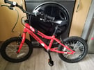 Red ridge back mx16 bike