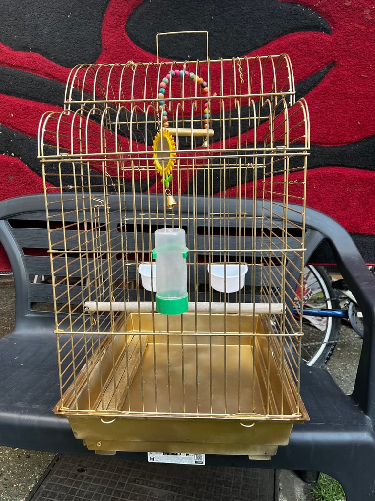 Gold Bird Cage