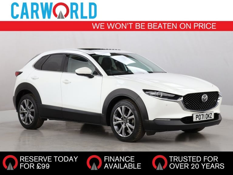 image for 2021 Mazda CX-30 2.0 e-SKYACTIV X MHEV Sport Lux SUV 5dr Petrol Manual Euro 6 (s/s) (186 ps) HATC...