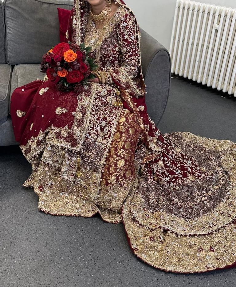 Pakistani wedding dress 