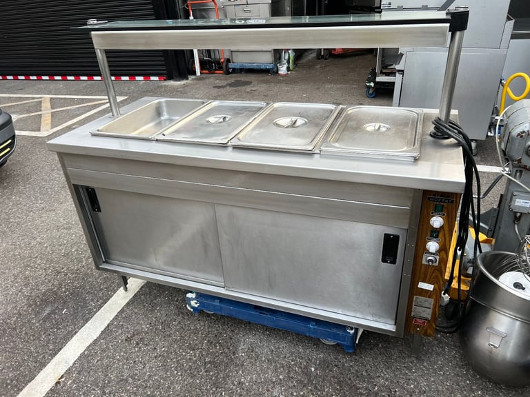 HOT FOOD DISPLAY BNAIN MARIE  UNDER HOT CUPBOARD CATERING COMMERCIAL  KITCHEN 