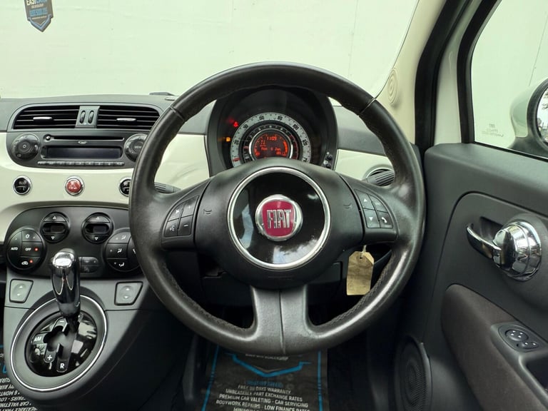 2015 Fiat 500 0.9 TwinAir Lounge 2dr Dualogic CONVERTIBLE PETROL Automatic