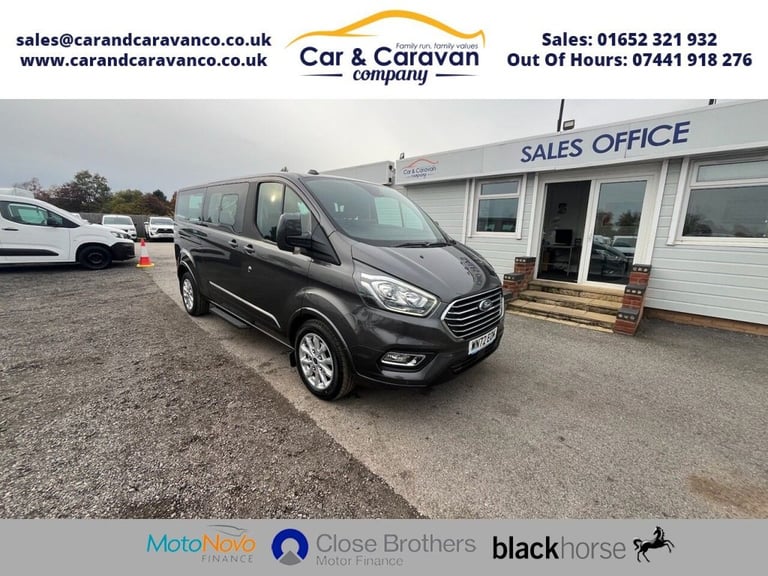 2022 Ford Tourneo Custom 2.0 320 EcoBlue Titanium Minibus Double Cab 5dr Diesel Auto L2 Euro 6 (s...