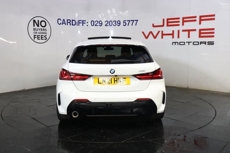 2021 BMW 1 Series 1.5 118i M Sport 5dr DCT (PAN ROOF, 19 inchALLOYS) Hatchback Petrol Automatic