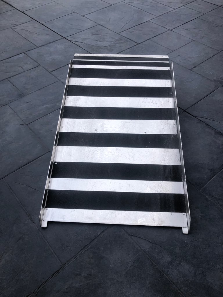 Wheelchair ramp mobility scooter 