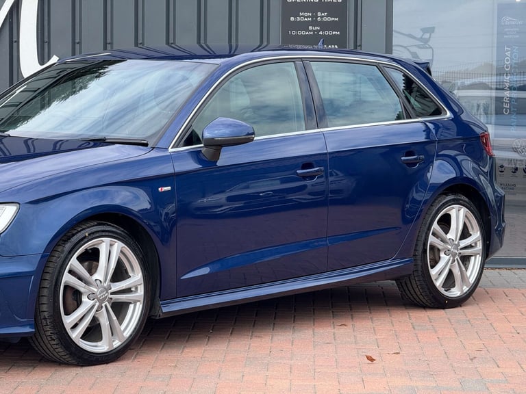 2014 Audi A3 2.0 A3 Sportback S Line TDI Semi-Auto 5dr Hatchback Diesel Automatic
