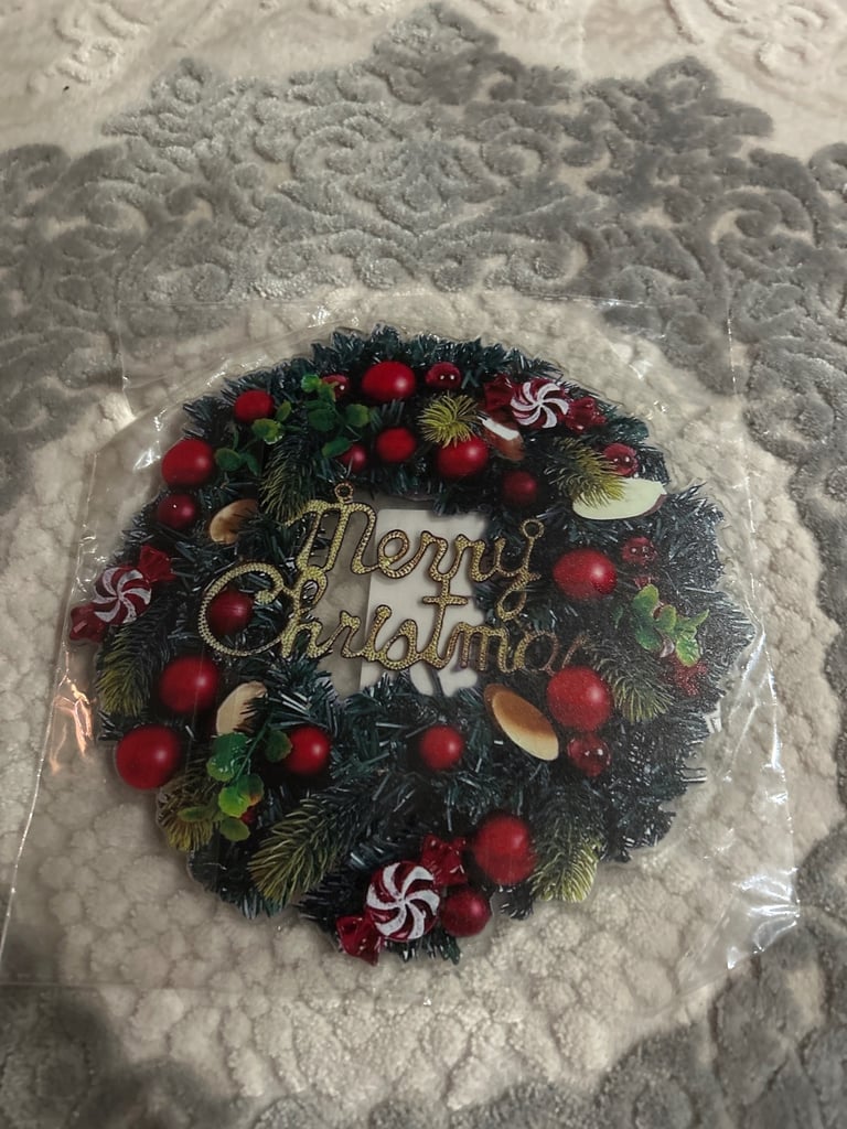 Door Christmas decor 