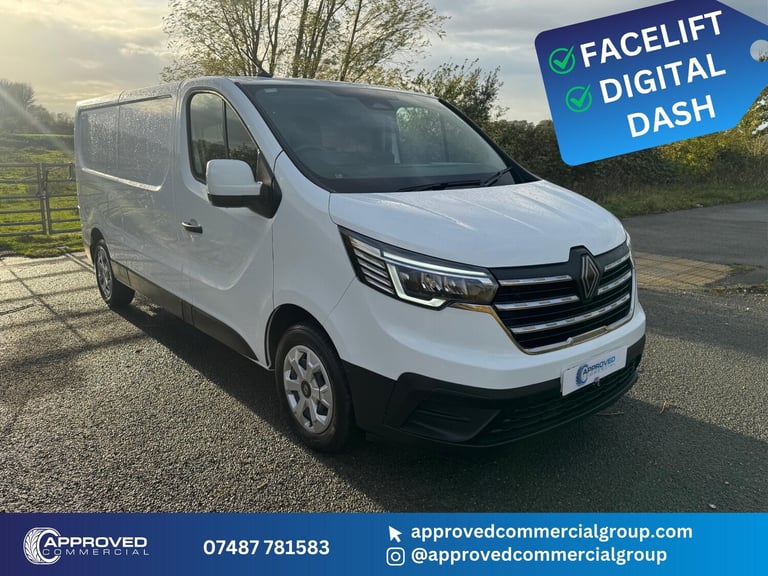 2024 Renault Trafic (74) BUSINESS+ LL30 LWB 2.0 DCI 130 ADVANCE FACELIFT DIGITAL DASH PANEL VAN D...