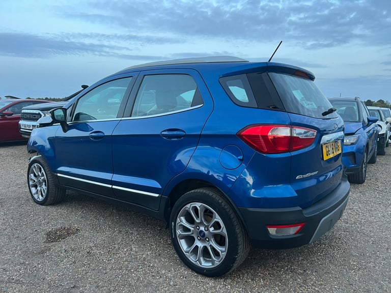 2018 FORD ECOSPORT TITANIUM AUTOMATIC PETROL SALVAGE DAMAGED REPAIR EURO 6 CAT S