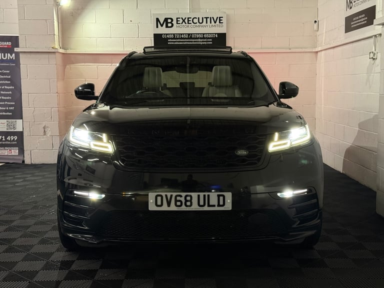 2018 68 RANGE ROVER LAND ROVER VELAR R DYNAMIC HSE D240 2.0 DIESEL 4WD BLACK EU6